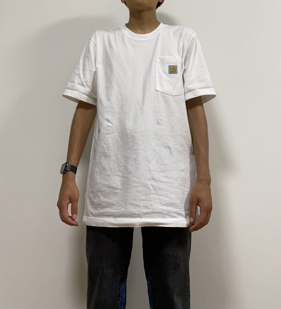 商品サイズ カーハート Tシャツcarhartt HERONPRESTONE 別注 クロ