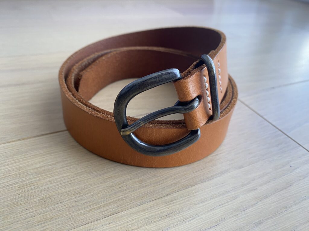 Hender Scheme/tanning beltのレビューと経年変化【4年使用