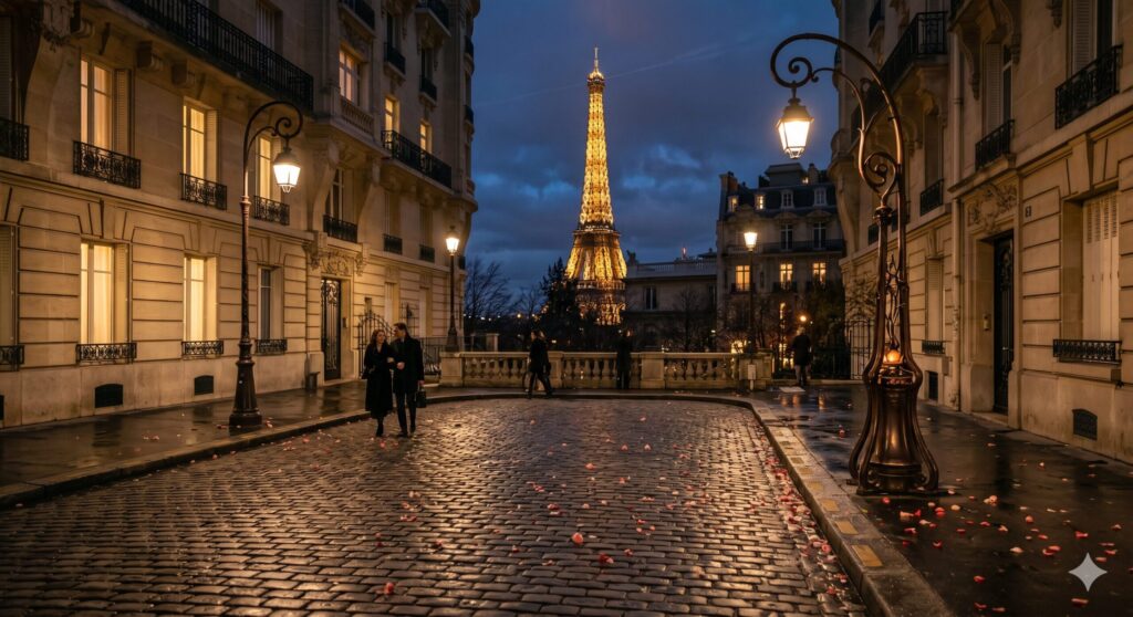 オーキャピタル メンズの香りをイメージした洗練されたパリの夜