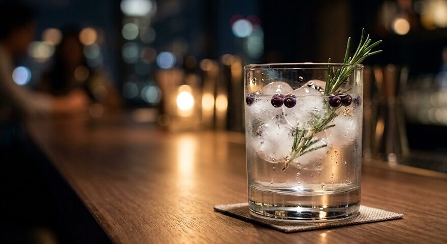 オルフェオン メンズの香りの変化をイメージしたジントニック